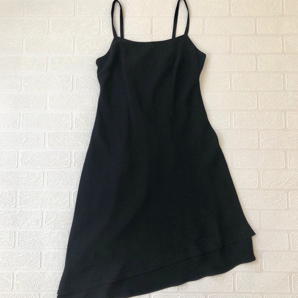 Donna Ricco Petite Asymmetrical Dress - Picture 1 of 6